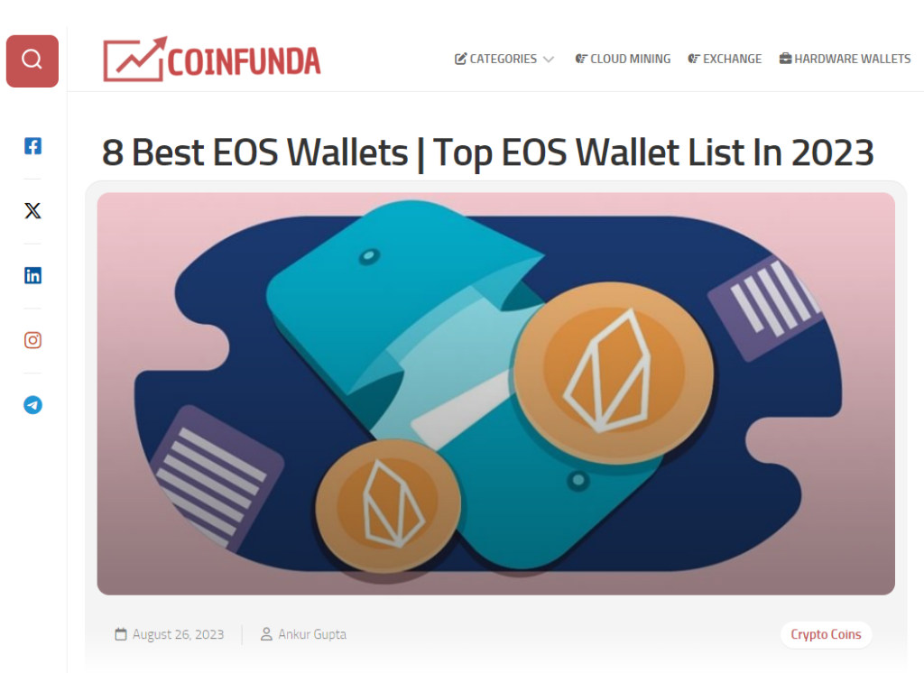 EOS wallets