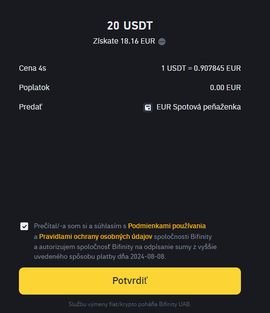 Binance 15 - USDT