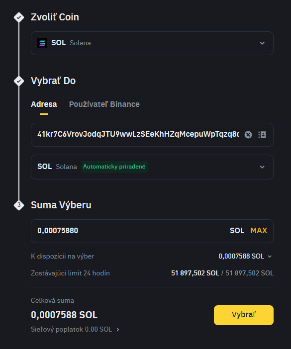 Binance 19 - SOL